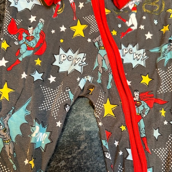 Little Sleepies Justice League Zippy 3-6 Months - Picture 4 of 7